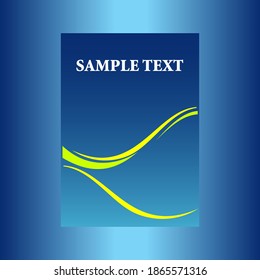 simple business card design with a little pattern
