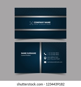 Simple Business Card Design Template. 