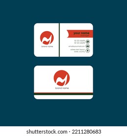 simple business card design template