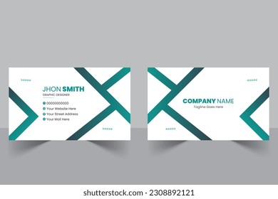 Simple Business Card Design Template
