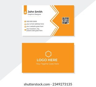 simple Business card design template 