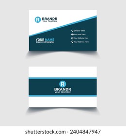 Simple Business Card Design Template With Modern Look