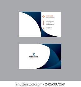 simple business card design template