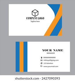 simple business card design template