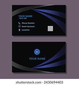 Plantilla de diseño de tarjeta de visita simple.