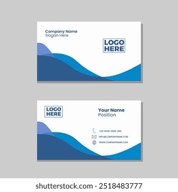 Simple Business card design template
