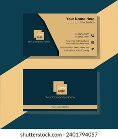 einfaches Visitenkartendesign
