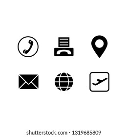 simple business card icon logo design