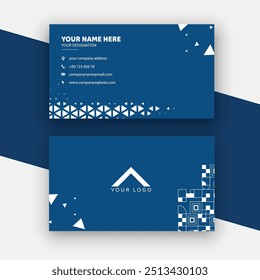 Diseño simple de la tarjeta de visita. tarjeta de nombre moderna creativa y tarjeta de visita. Diseño limpio. Plantilla de diseño corporativo, Plantilla de negocios profesional limpia, tarjeta de visita. elegante