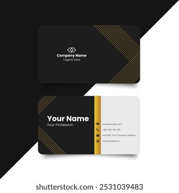 Simple Business Card Layout. creative modern name card and business card. Clean Design. corporate design template, Clean professional business template, visiting card. elegant. Print ready
