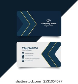 Simple Business Card Layout. creative modern name card and business card. Clean Design. corporate design template, Clean professional business template, visiting card. elegant. Print ready