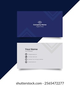 Simple Business Card Layout. creative modern name card and business card. Clean Design. corporate design template, Clean professional business template, visiting card. elegant