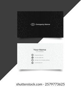 Simple Business Card Layout. creative modern name card and business card. Clean Design. corporate design template, Clean professional business template, visiting card. Minimal design. Elegant design