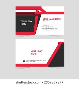 Simple Business Card Layout design