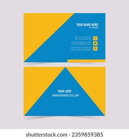 Diseño de tarjetas de visita simple