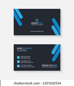 Simple Business Card with Logo or Icon for Your Business