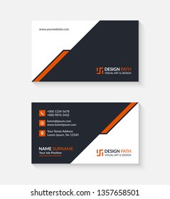 Simple Business Card with Logo or Icon for Your Business