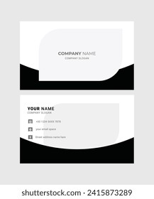 simple business card, modern and minimal business card