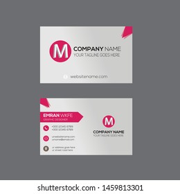 Simple •	Business card template CMYK color, clean and simple very easy to use, editable, print ready, suitable for company or business man.