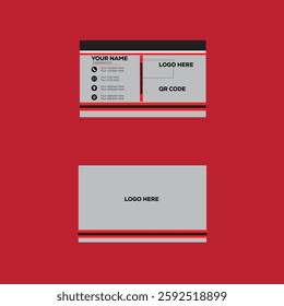 Simple business card template read