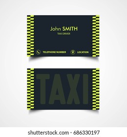 Simple Business Card Template, Vector, Illustration, Eps File