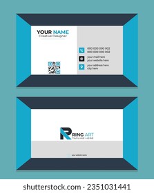 simple Business card vector background