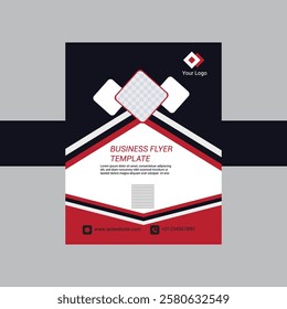 Simple Business Flyer Template Design