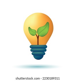 Simple business icon from Energy Saving Related Vector 3d Icons. Contains such Icons as Energy Cost, Power Consumption Level, Greenhouse. Money, leaves, savings, energy investments and much more.