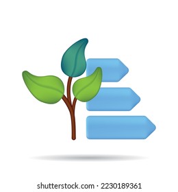 Simple business icon from Energy Saving Related Vector 3d Icons. Contains such Icons as Energy Cost, Power Consumption Level, Greenhouse. Money, leaves, savings, energy investments and much more.