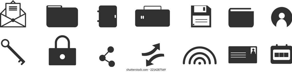 Simple Business Icon For Slide Show, Or Etc