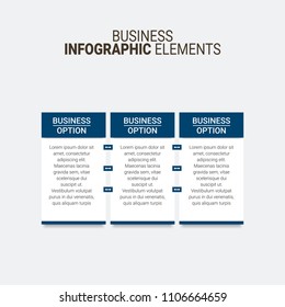 Simple Business Infographics Element