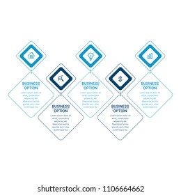 Simple Business Infographics Element