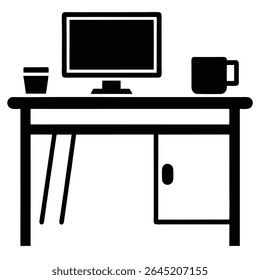 Um simples ícone de reunião de negócios com pessoas sentadas normalmente representa um design minimalista de vários indivíduos sentados em torno de uma mesa.