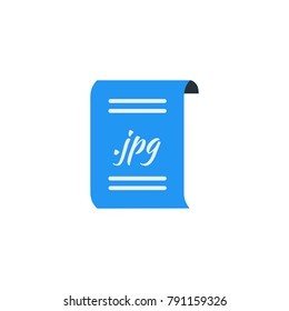 Simple Business Vector of Portfolio Paper Icon Template. Format File Icon Vector Illustration