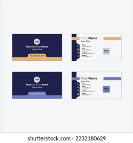 Simple Business Visiting Card Template, Company Business Card