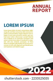 simple bussiness cover for Annual Report, Magazine,Poster, Business Presentation, Portfolio, Flyer, Banner, Website cover vector illustration