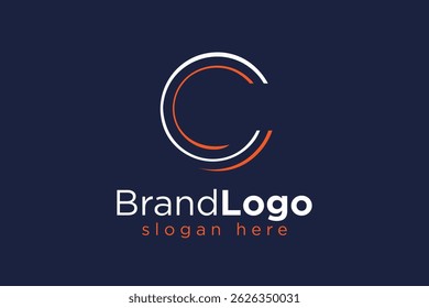 simple c logo icon vector design template concept