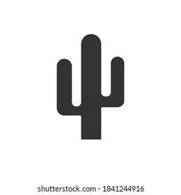 Simple Cactus Vector Icon Design