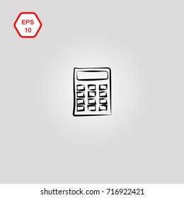 Simple calculator icon