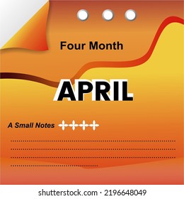 Simple calendar design adapted to the decor.