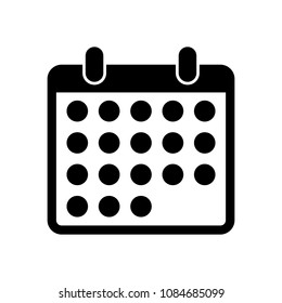 simple calendar icon