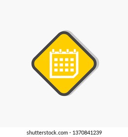 simple calendar icon