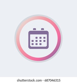 simple calendar icon