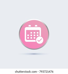 simple calendar icon