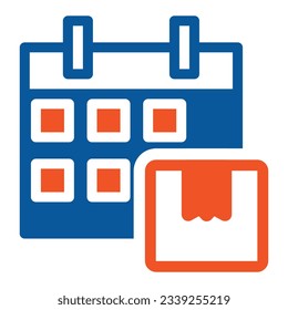 simple calendar icon design isolated on white background