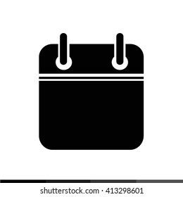 Simple Calendar Icon illustration design