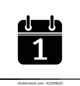 Simple Calendar Icon illustration design