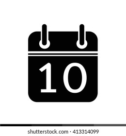 Simple Calendar Icon illustration design