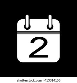 Simple Calendar Icon illustration design