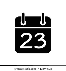 Simple Calendar Icon illustration design